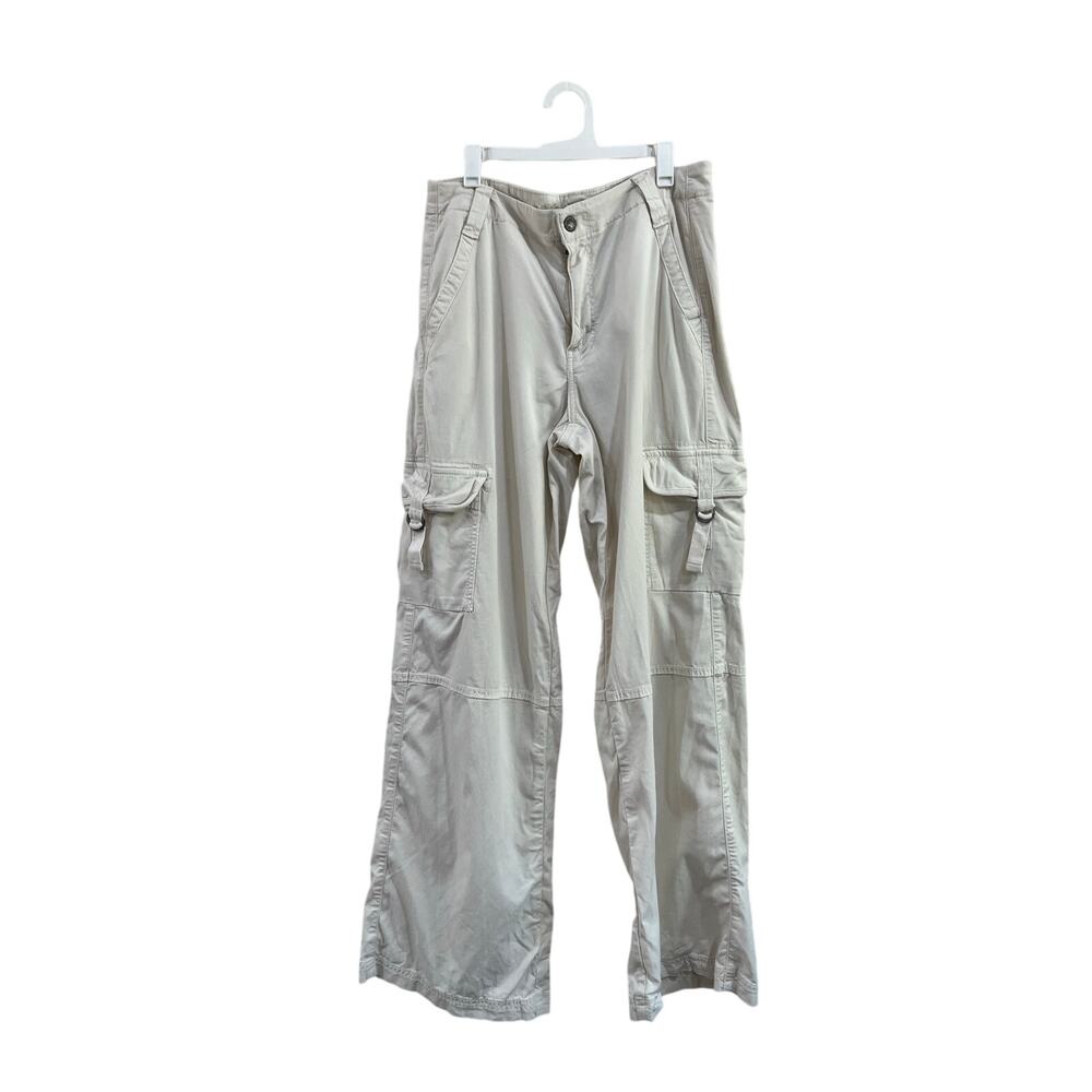 American Eagle Super High Rise Baggy Wide Leg Jeans Size 4 Y2K Denim